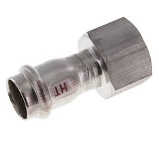 Raccord à sertir - 22mm Femelle & Rp 1'' Femelle - Acier inoxydable