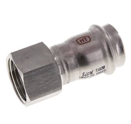 Press Fitting - 28mm Female & Rp 1'' Female - Stainless Steel