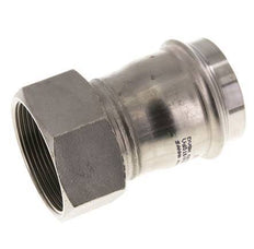 Raccord à sertir - 54mm femelle & Rp 2'' femelle - Acier inoxydable