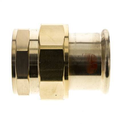 Union Press Fitting - 54mm Female & Rp 2'' Female - Copper alloy Flat Sealing