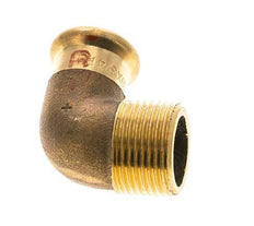 Raccord à sertir coude 90deg - 18mm Femelle & R 3/4'' Mâle - Alliage de cuivre