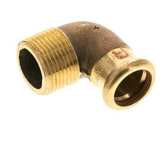 Raccord à sertir coude 90deg - 18mm Femelle & R 3/4'' Mâle - Alliage de cuivre