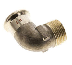 Raccord à sertir coude 90deg - 22mm Femelle & R 3/4'' Mâle - Alliage de cuivre