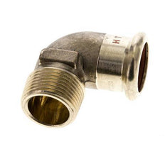 Raccord à sertir coude 90deg - 22mm Femelle & R 3/4'' Mâle - Alliage de cuivre