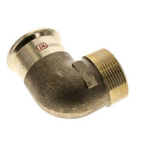 Raccord à sertir coude 90deg - 42mm Femelle & R 1-1/2'' Mâle - Alliage de cuivre