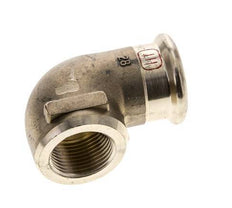 Raccord à sertir coude 90deg - 28mm Femelle & Rp 3/4'' Femelle - Alliage de cuivre