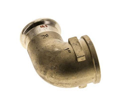 Raccord presse coude 90deg - 28mm Femelle & Rp 1'' Femelle - Alliage de cuivre
