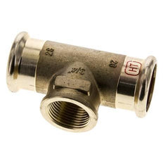 Tee Press Fitting - 28mm Femelle & Rp 3/4'' Femelle - Alliage de cuivre