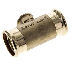 Raccord Tee Press - 35mm Femelle & Rp 1/2'' Femelle - Alliage de cuivre