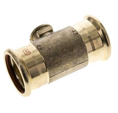 Raccord Tee Press - 42mm Femelle & Rp 1/2'' Femelle - Alliage de cuivre
