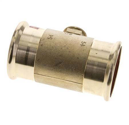 Raccord Tee Press - 54mm Femelle & Rp 1/2'' Femelle - Alliage de cuivre