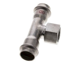 Raccord Tee Press - 22mm Femelle & Rp 3/4'' Femelle - Acier inoxydable