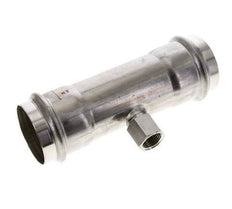 Raccord Tee Press - 54mm Femelle & Rp 1/2'' Femelle - Acier inoxydable