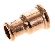 Press Fitting - 15mm Female & 22mm - Copper alloy