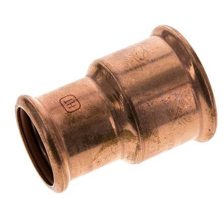 Raccord à sertir - 42mm Femelle & 54mm - Alliage de cuivre