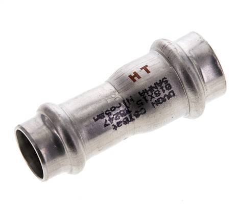 Raccord à sertir - 15mm Femelle & 18mm - Acier inoxydable