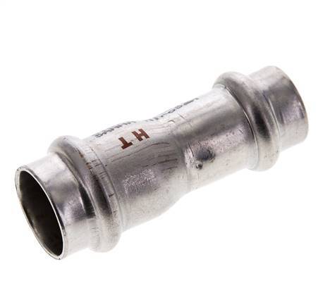 Raccord à sertir - 15mm Femelle & 18mm - Acier inoxydable