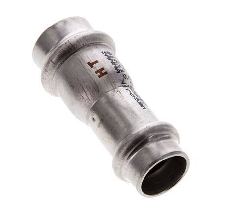 Raccord à sertir - 15mm Femelle & 18mm - Acier inoxydable