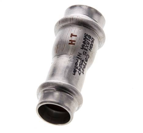 Raccord à sertir - 15mm Femelle & 18mm - Acier inoxydable