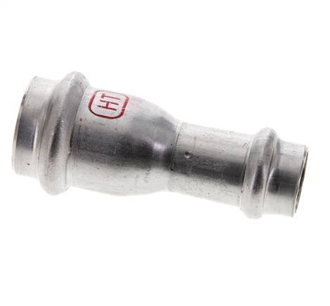 Press Fitting - 15mm Female & 22mm - Stainless Steel