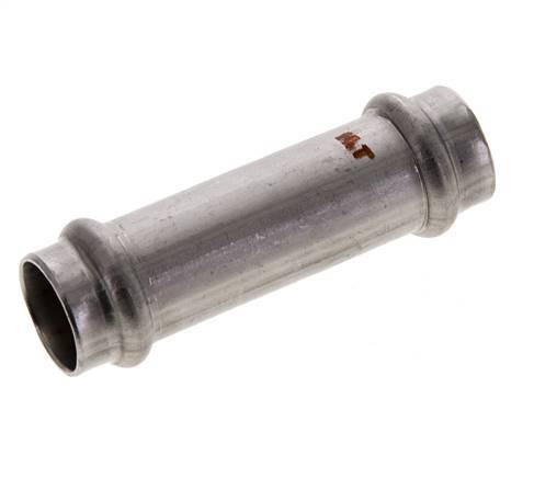 Raccord à sertir - 18mm femelle - Acier inoxydable long