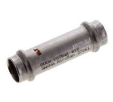Raccord à sertir - 18mm femelle - Acier inoxydable long