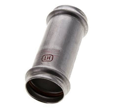 Raccord à sertir - 35mm femelle - Acier inoxydable long