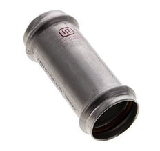 Raccord à sertir - 35mm femelle - Acier inoxydable long