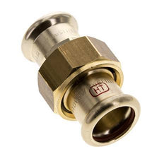 Union Press Fitting - 22mm Female - Copper alloy Flat Sealing