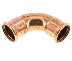 90deg Elbow Press Fitting - 54mm Female - Copper alloy