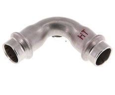 90deg Elbow Press Fitting - 15mm Female - Stainless Steel