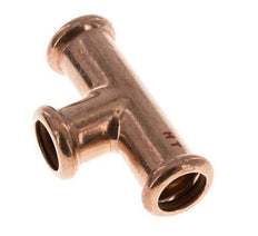 Tee Press Fitting - 15mm Female - Copper alloy