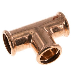 Tee Press Fitting - 28mm Female - Copper alloy