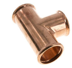 Tee Press Fitting - 54mm Female - Copper alloy