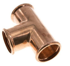 Tee Press Fitting - 54mm Female - Copper alloy