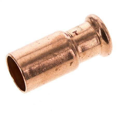 Raccord à sertir - 15mm Femelle & 22mm Mâle - Alliage de cuivre