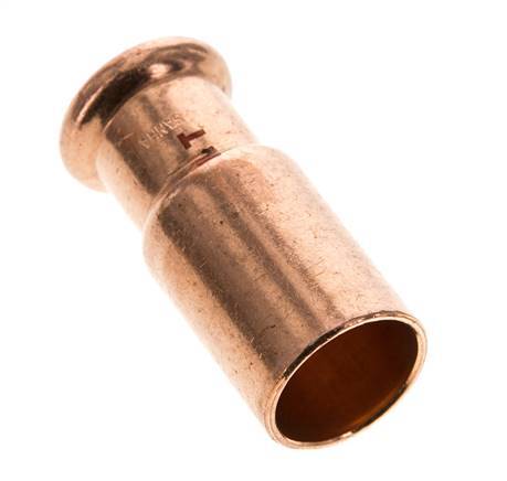 Raccord à sertir - 15mm Femelle & 22mm Mâle - Alliage de cuivre