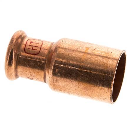 Raccord à sertir - 18mm Femelle &amp; 28mm Mâle - Alliage de cuivre
