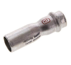 Raccord à sertir - 18mm Femelle & 22mm Mâle - Acier inoxydable