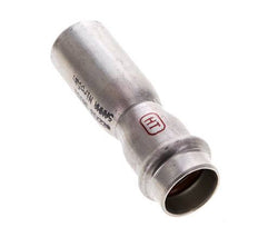 Raccord à sertir - 18mm Femelle & 22mm Mâle - Acier inoxydable