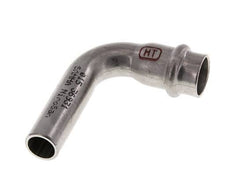 Raccord à sertir coude 90deg - 15mm Femelle & 15mm Mâle - Acier inoxydable