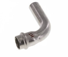 Raccord à sertir coude 90deg - 18mm Femelle & 18mm Mâle - Acier inoxydable
