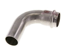 Raccord à sertir coude 90deg - 28mm Femelle & 28mm Mâle - Acier inoxydable
