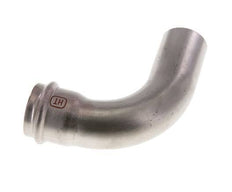 Raccord à sertir coude 90deg - 35mm Femelle & 35mm Mâle - Acier inoxydable