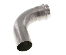 Raccord à sertir coude 90deg - 54mm Femelle & 54mm Mâle - Acier inoxydable