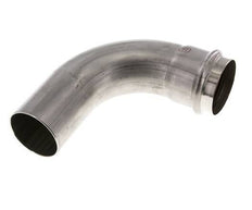 Raccord à sertir coude 90deg - 54mm Femelle & 54mm Mâle - Acier inoxydable