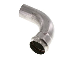 Raccord à sertir coude 90deg - 54mm Femelle & 54mm Mâle - Acier inoxydable