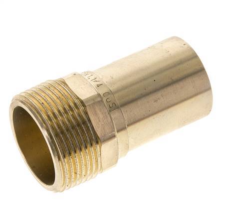 Raccord à sertir - 35mm Male & R 1-1/4'' Male - Alliage de cuivre