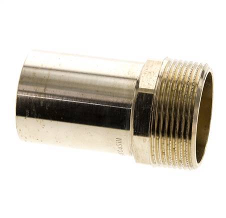 Raccord à sertir - 42mm Mâle & R 1-1/2'' Mâle - Alliage de cuivre