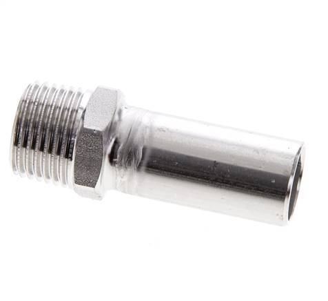Raccord à sertir - 18mm Mâle & R 1/2'' Mâle - Acier inoxydable